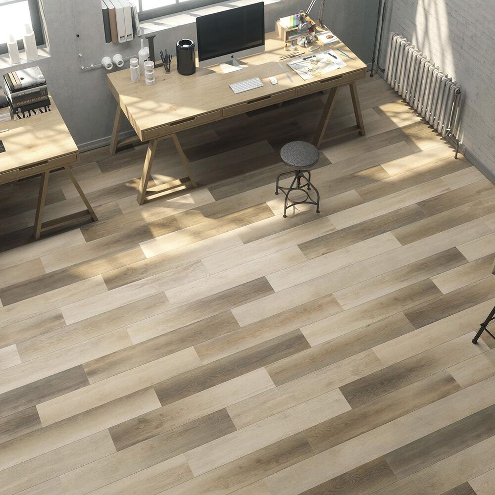 Emser Porch Caramel 8" x 47" Matte Porcelain Tile, , large