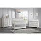 Oxford Baby Weston 2-Piece Crib and Dresser Nursery Set in Vintage White, , large