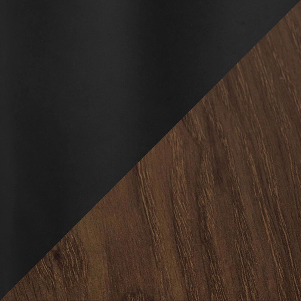 LumiSource Canary Dining Table in Black and Walnut - Table Only, , large
