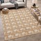Dalyn Rug Company Soft Essentials Chevron Copper 3" x 5" Area Rug, , large