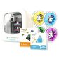 AOSEED X-Maker Joy Kids 3D AI Printer with 4 Filaments and Toy Pack in White, , large