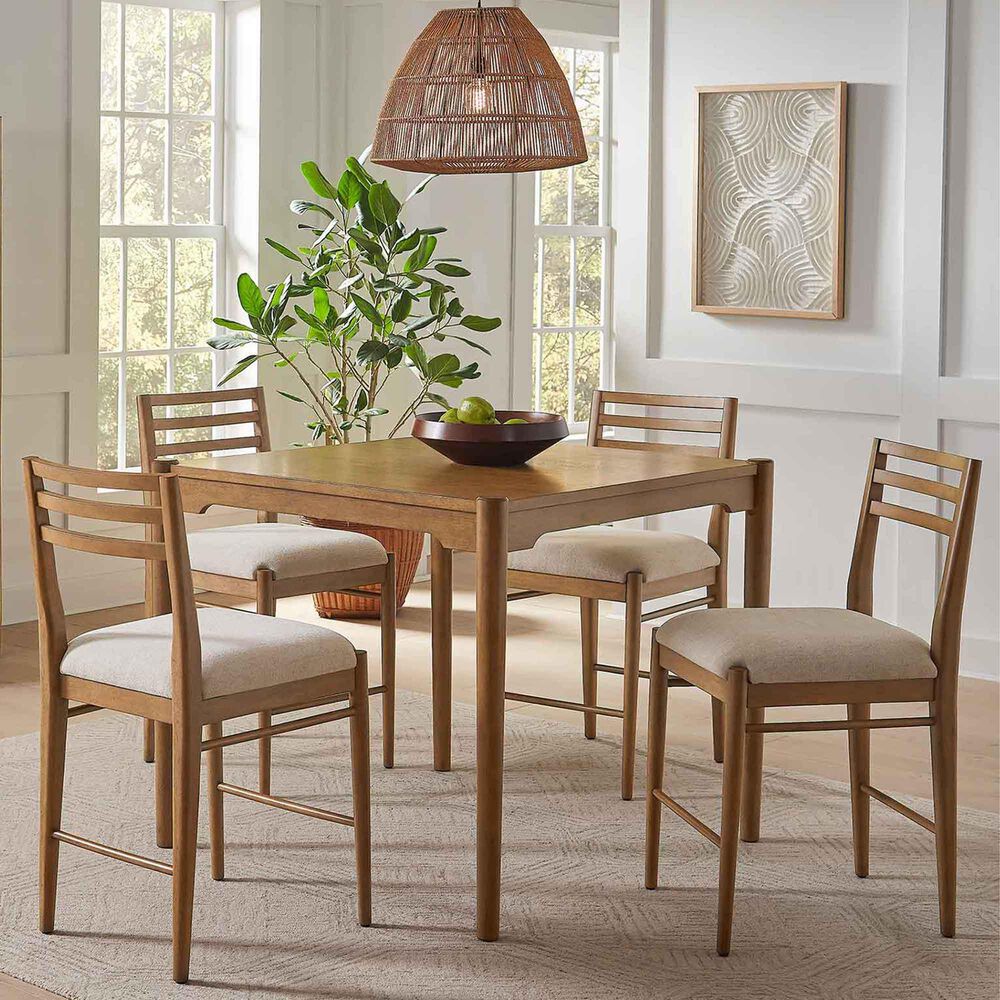 Martin Lachlan 5 Piece Counter Height Dining Set in Brown, , large