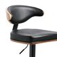 Ashley Bellatier Swivel Bar Stool in Brown and Black, , large