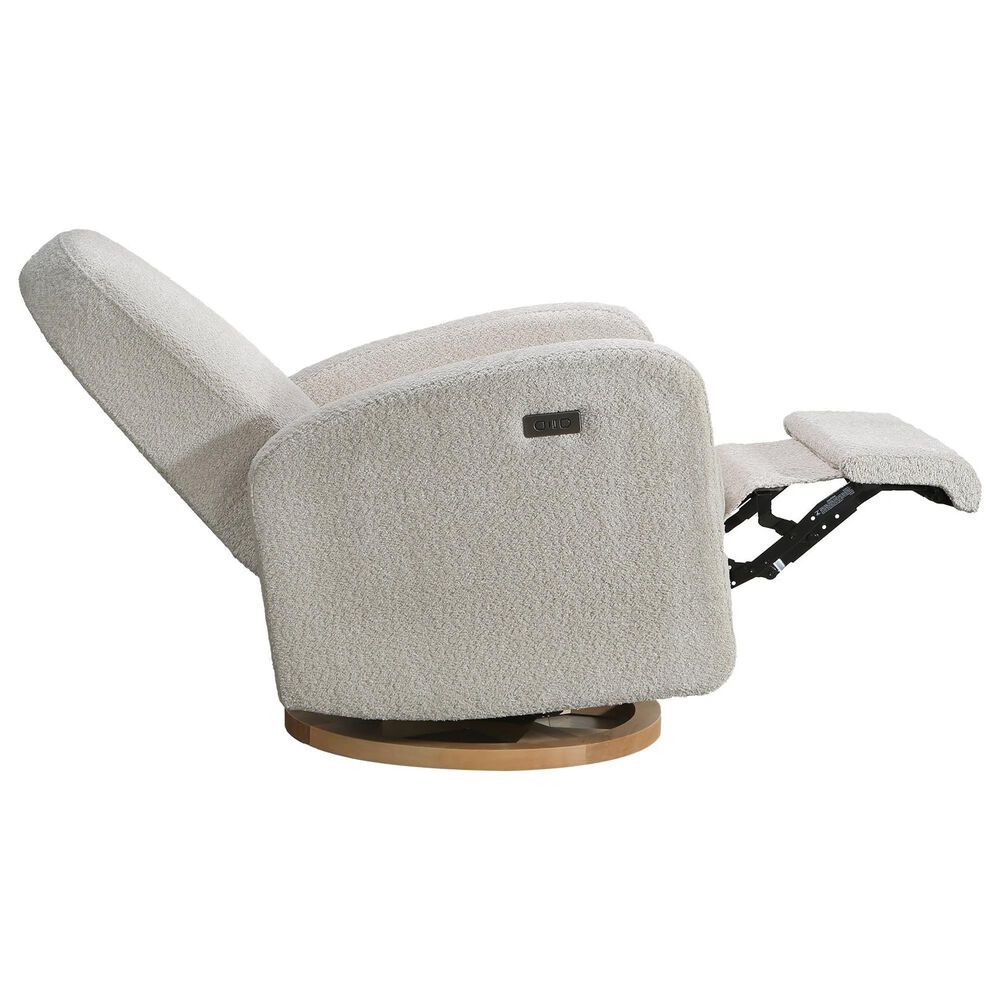 Appleseed Bea Power Swivel Glider Recliner in Greige, , large