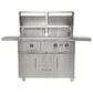 Coyote Outdoor 50" Hybrid Built-In Liquid Propane Grill in Stainless Steel, , large