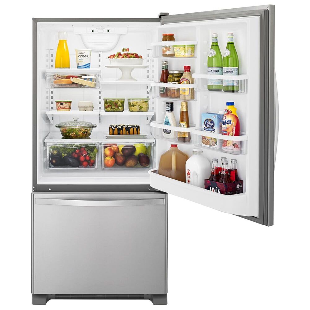 Whirlpool 22 Cu. Ft. Bottom-Freezer Refrigerator with Freezer Drawer, , large
