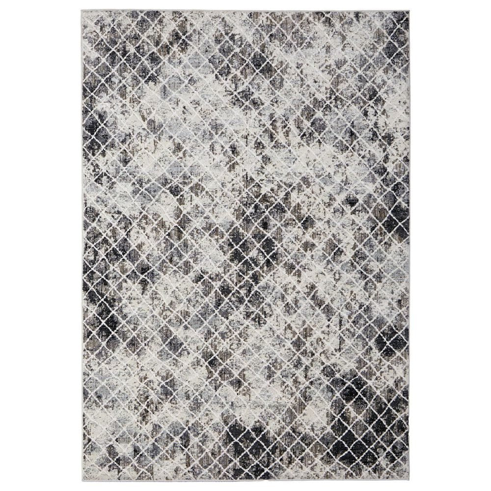 Feizy Kano 7"10" x 10" Sand and Ivory Area Rug, , large