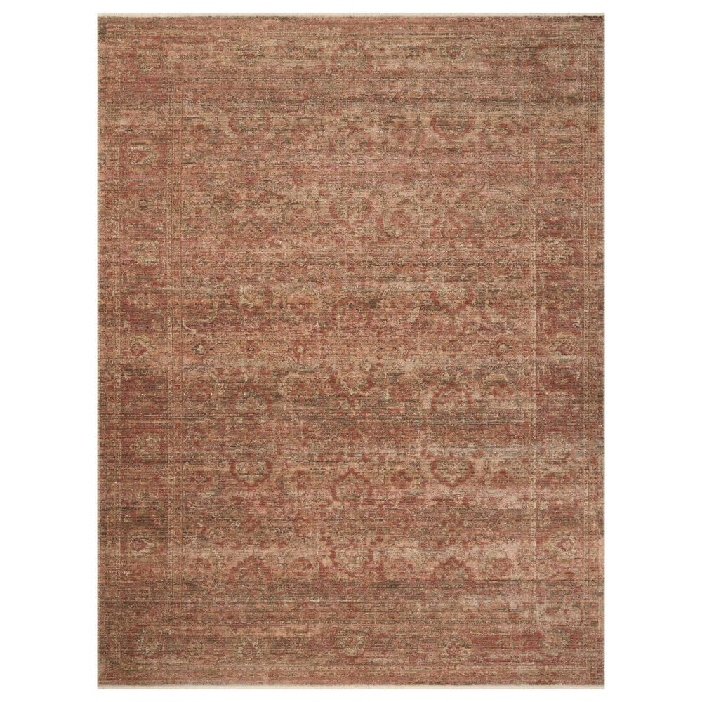 Amber Lewis x Loloi Molly Brick and Bark 2"3" x 3"10" Area Rug, , large