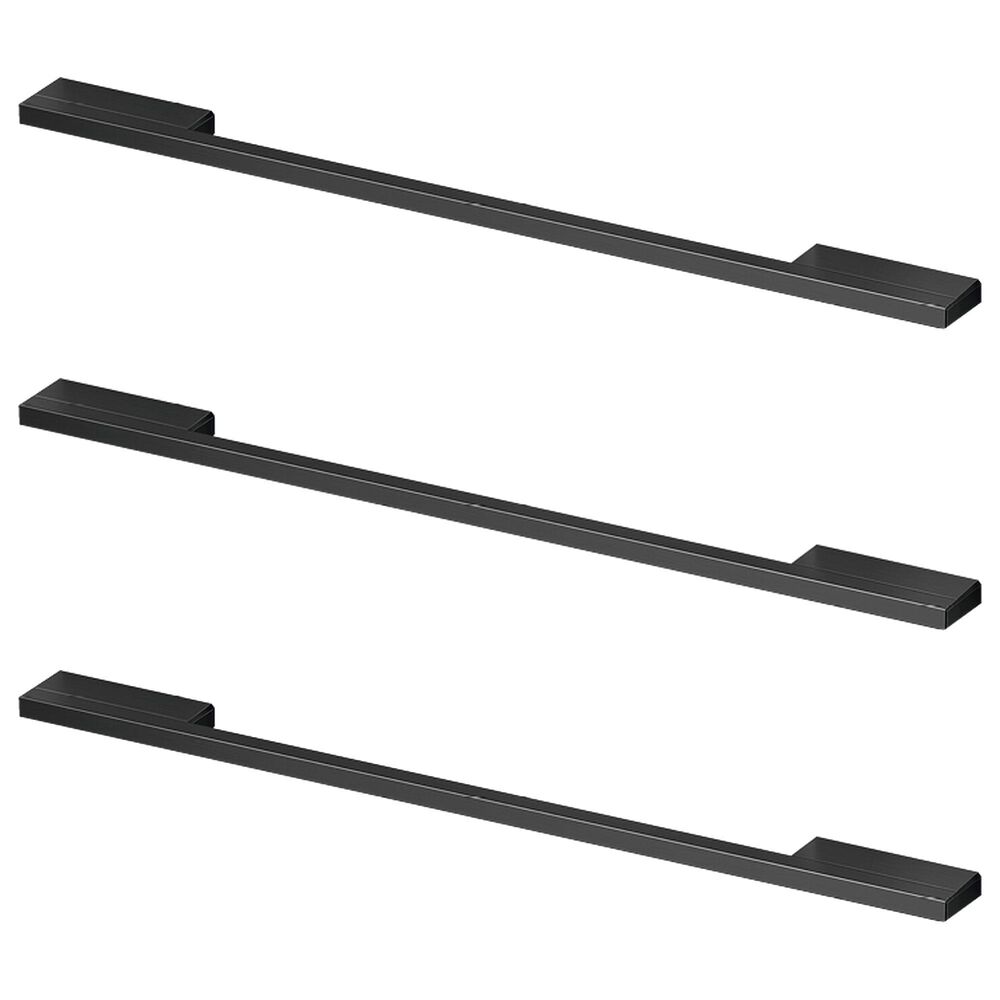 Fisher & Paykel 3-Piece Square Fine Handle Kit for RS32A French Door Refrigerator in Black, , large