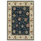 Oriental Weavers Kashan 2336B 7"10" x 10"10" Navy Area Rug, , large