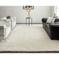 Feizy Darian 9" x 12" White Area Rug, , large