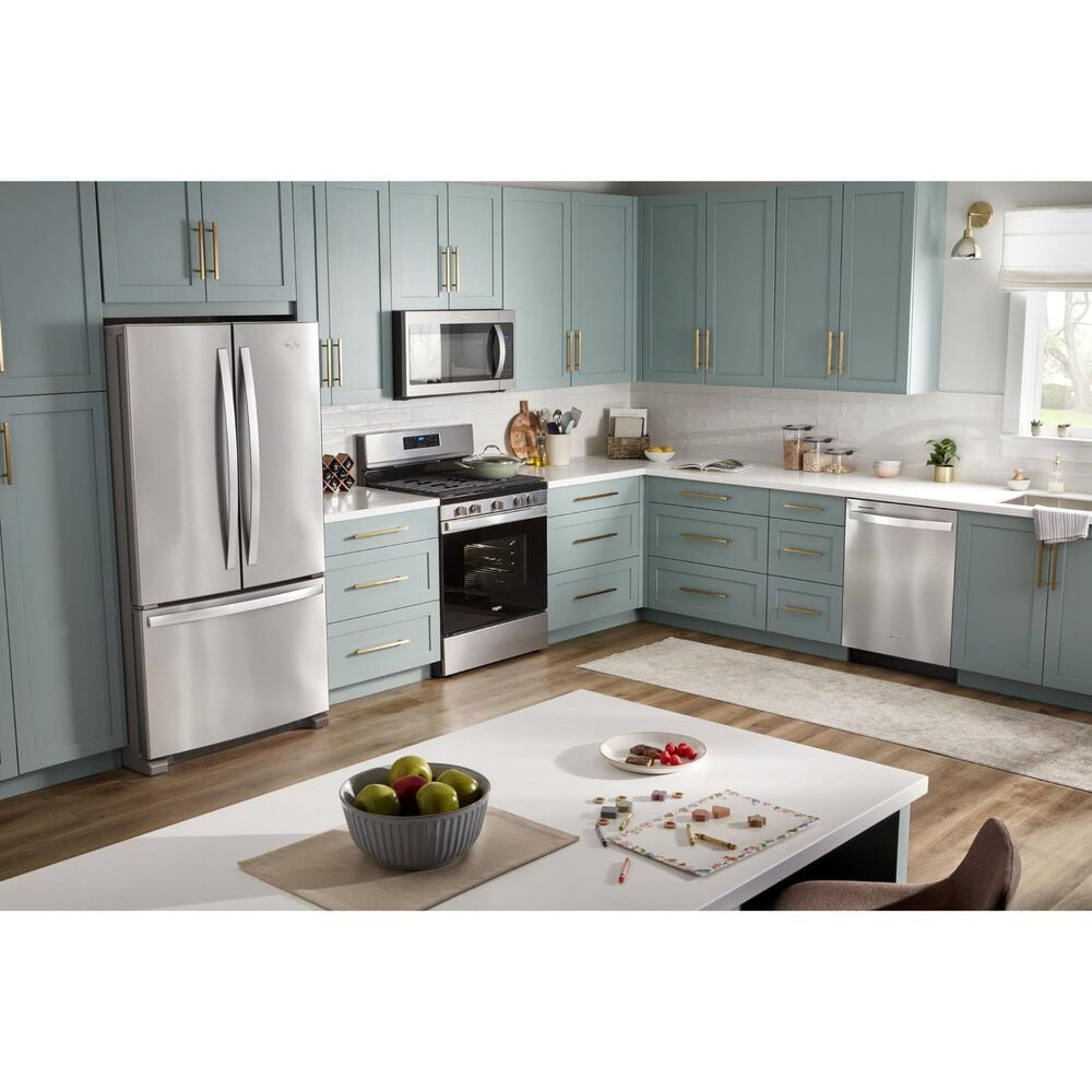 Whirlpool 1.9 Cu. Ft. Capacity Steam Microwave with Sensor Cooking in Stainless Steel, , large