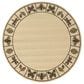 Oriental Weavers Montego 2266W 7"10" Round Ivory Area Rug, , large