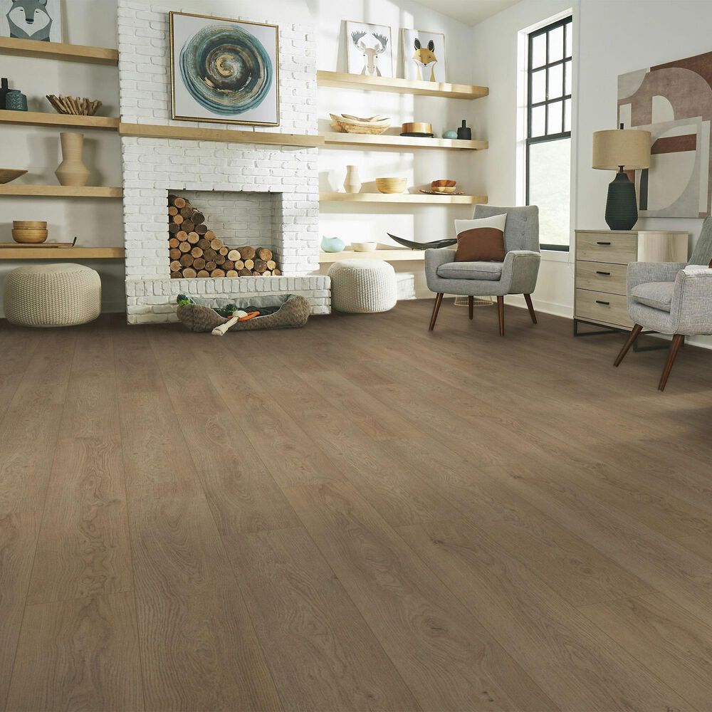 Pergo Danish Overlook Caramel Oak 7.5&quot; x 54&quot; Laminate, , large