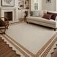 Loloi II Scottie 3"6" x 5"6" Ivory and Rust Area Rug, , large