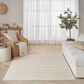 Nourison Pure Multi Weave Ivory 5"3" x 7"3" Area Rug, , large