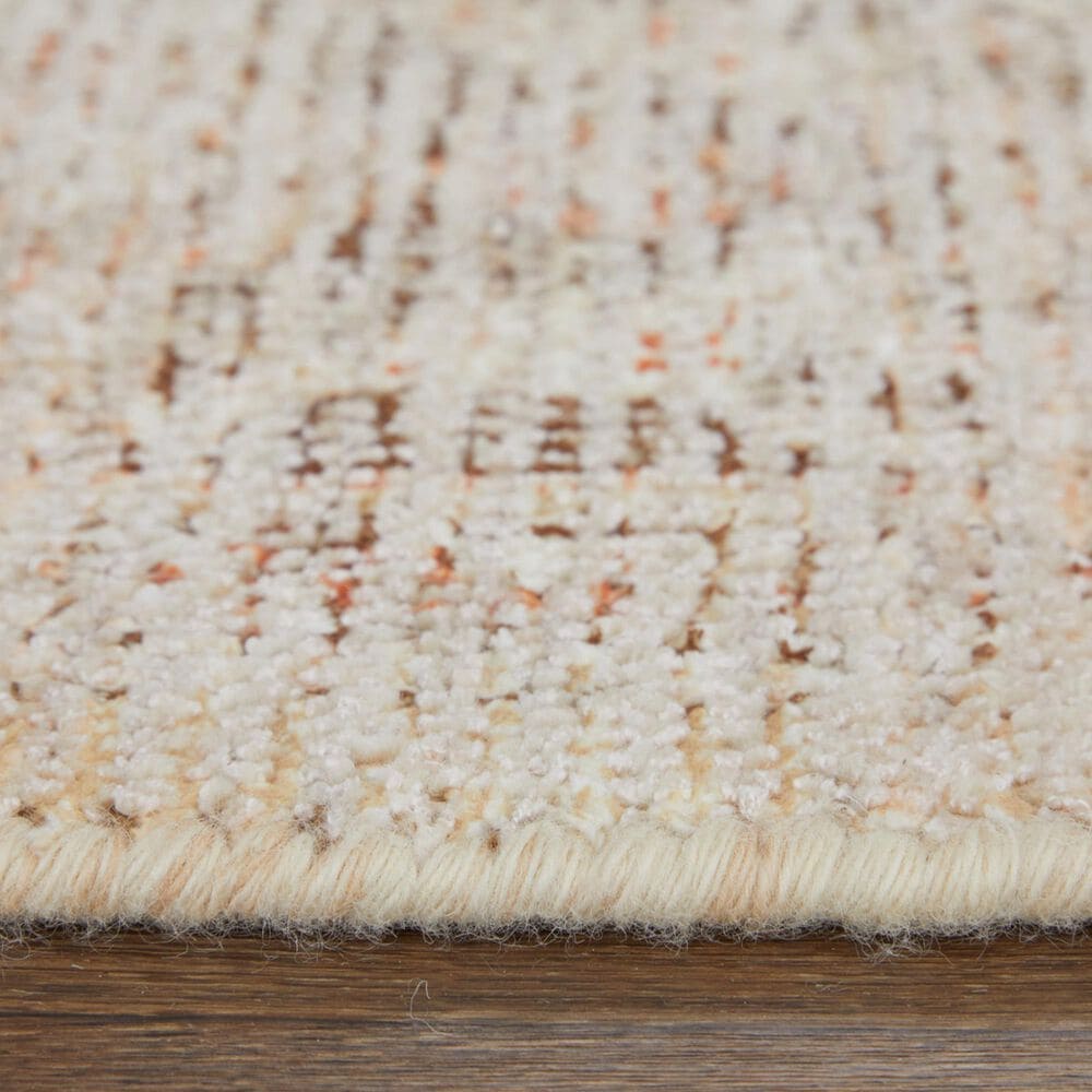 Feizy Caldwell 9&#39; x 12&#39; Orange and Ivory Area Rug, , large