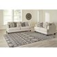 Signature Design by Ashley Callisburg Stationary Loveseat in Linen, , large