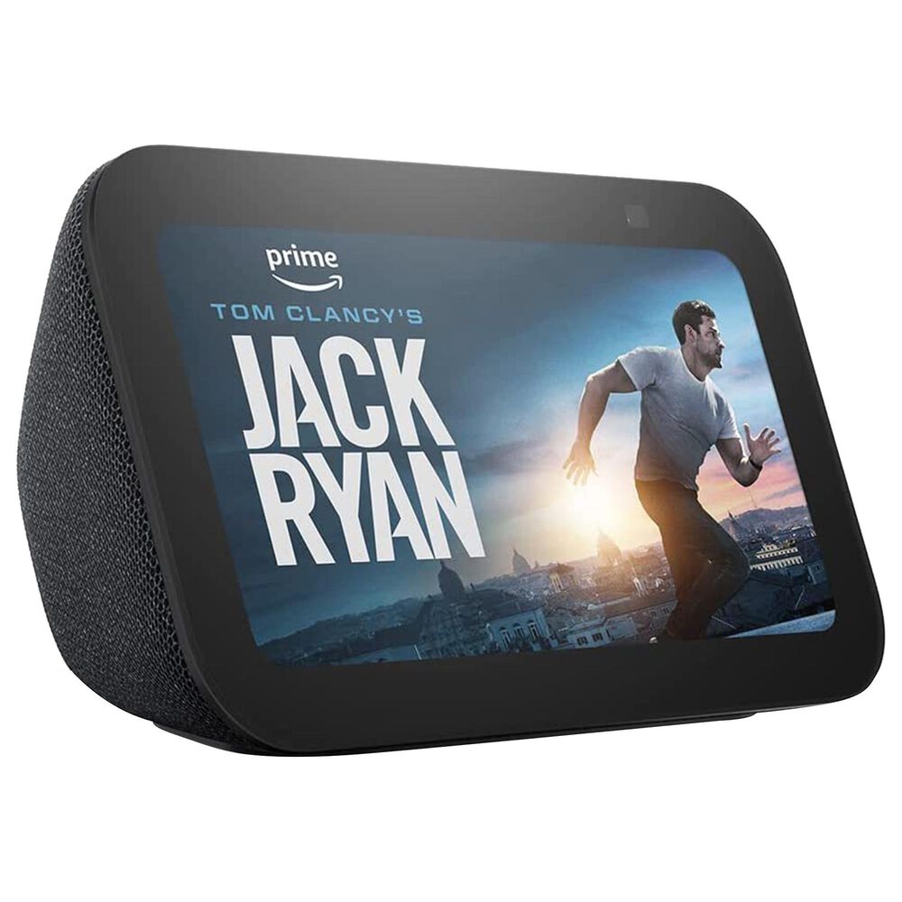 Amazon Echo Show 5 3rd Gen Smart display with deeper bass and clearer sound in Charcoal, , large