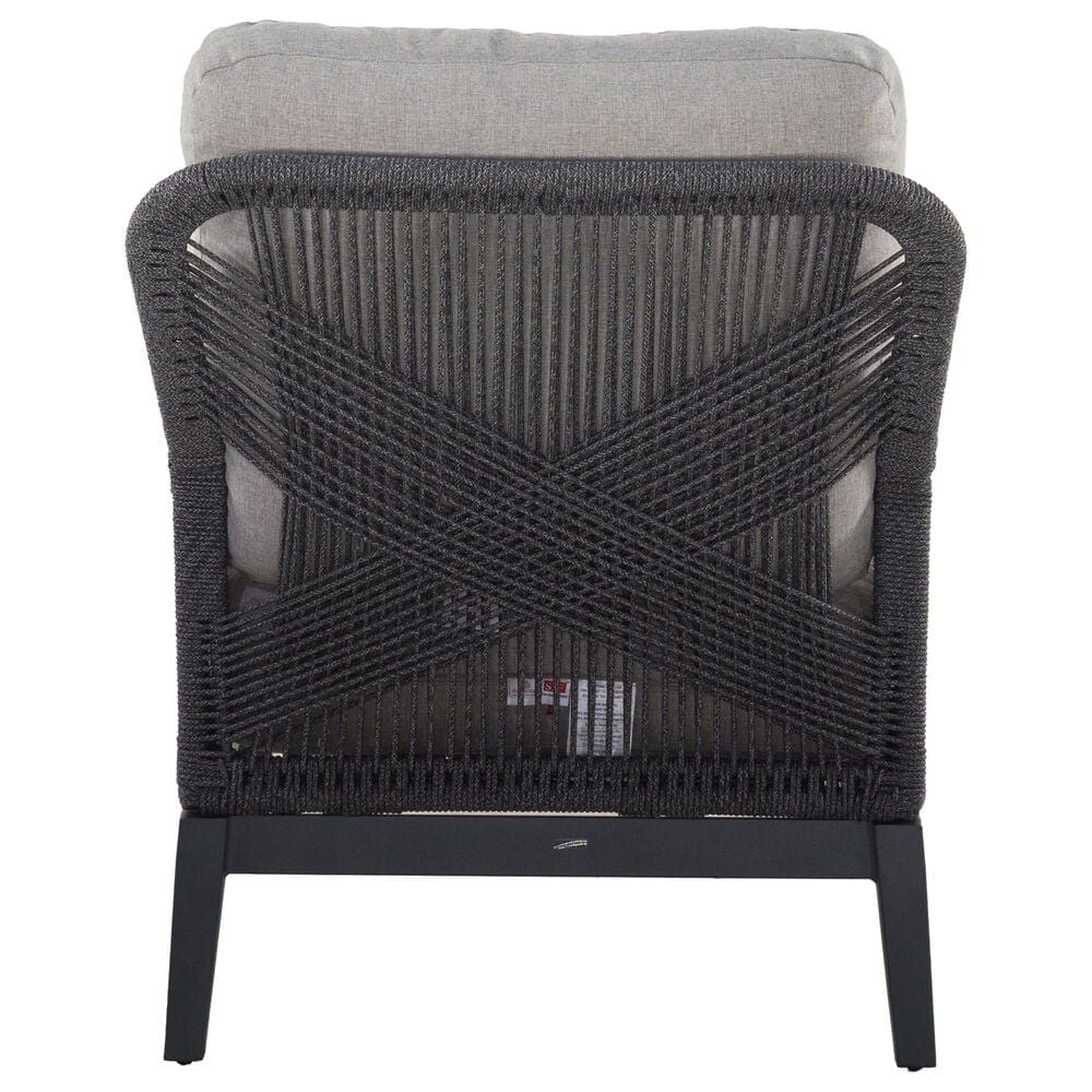 GatherCraft Cyrus Patio Club Chair with Cushion in Mystic Taupe, , large