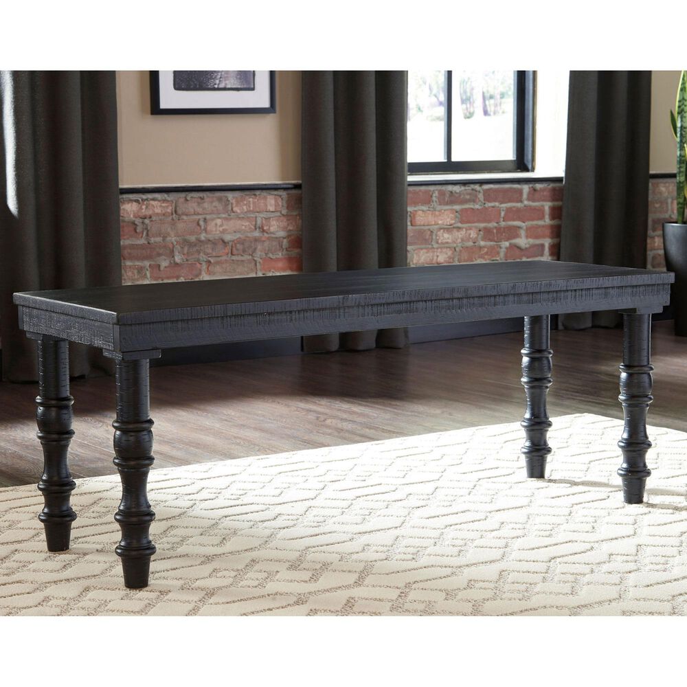 Signature Design by Ashley Dannerville Accent Bench in Antique Black, , large