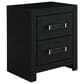 Ashley Maeling 4 Piece Queen Panel Bedroom Set in Matte Black, , large