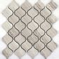 Emser Metro Cream 12" x 12" Arabesque Limestone Mosaic Sheet, , large