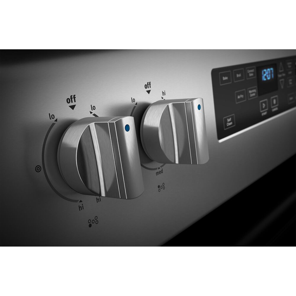 Maytag 5.3 Cu. Ft. Electric Range with Fan Convection in Fingerprint Resistant Stainless Steel, , large