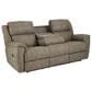 HomeStretch Milan Manual Sofa in Tan, , large