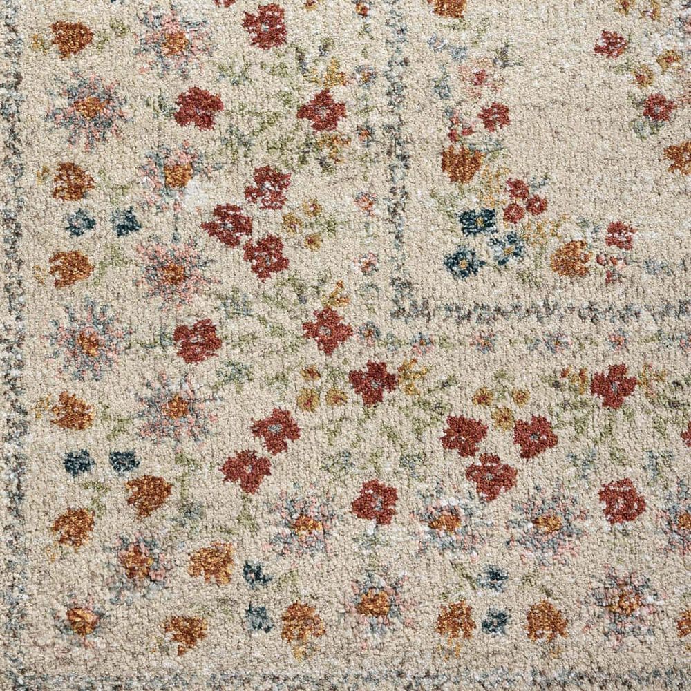 Rifle Paper Co Laurel Eleanor 5&#39;3&quot; x 7&#39;8&quot; Linen Area Rug, , large
