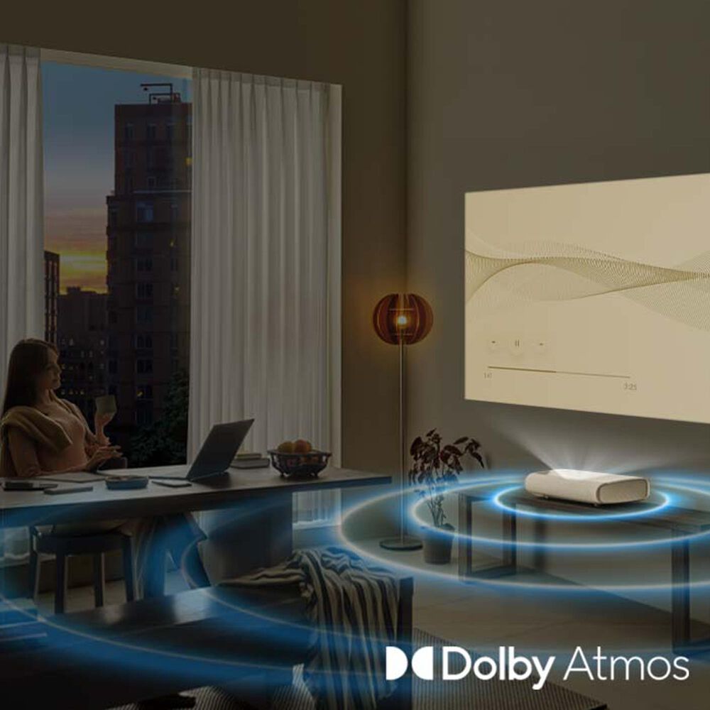 Samsung 120&quot; Class The Premiere 7 4K Smart Laser Projector in Warm White, , large