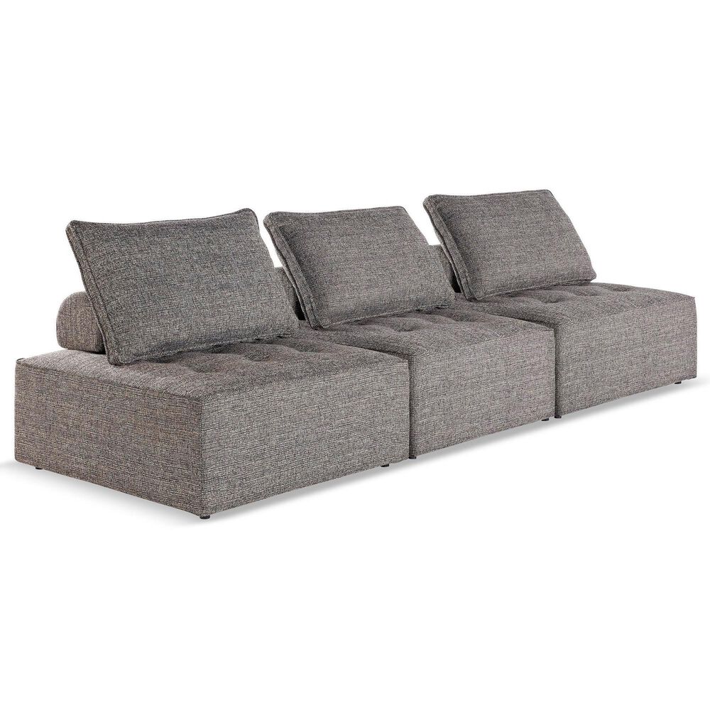 Ashley Bree Zee 3-Piece Outdoor Sectional in Brown, , large
