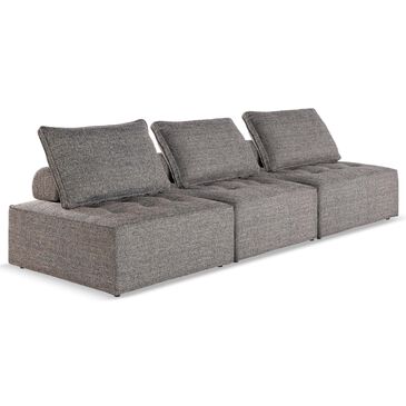 Ashley Bree Zee 3-Piece Outdoor Sectional in Brown, , large