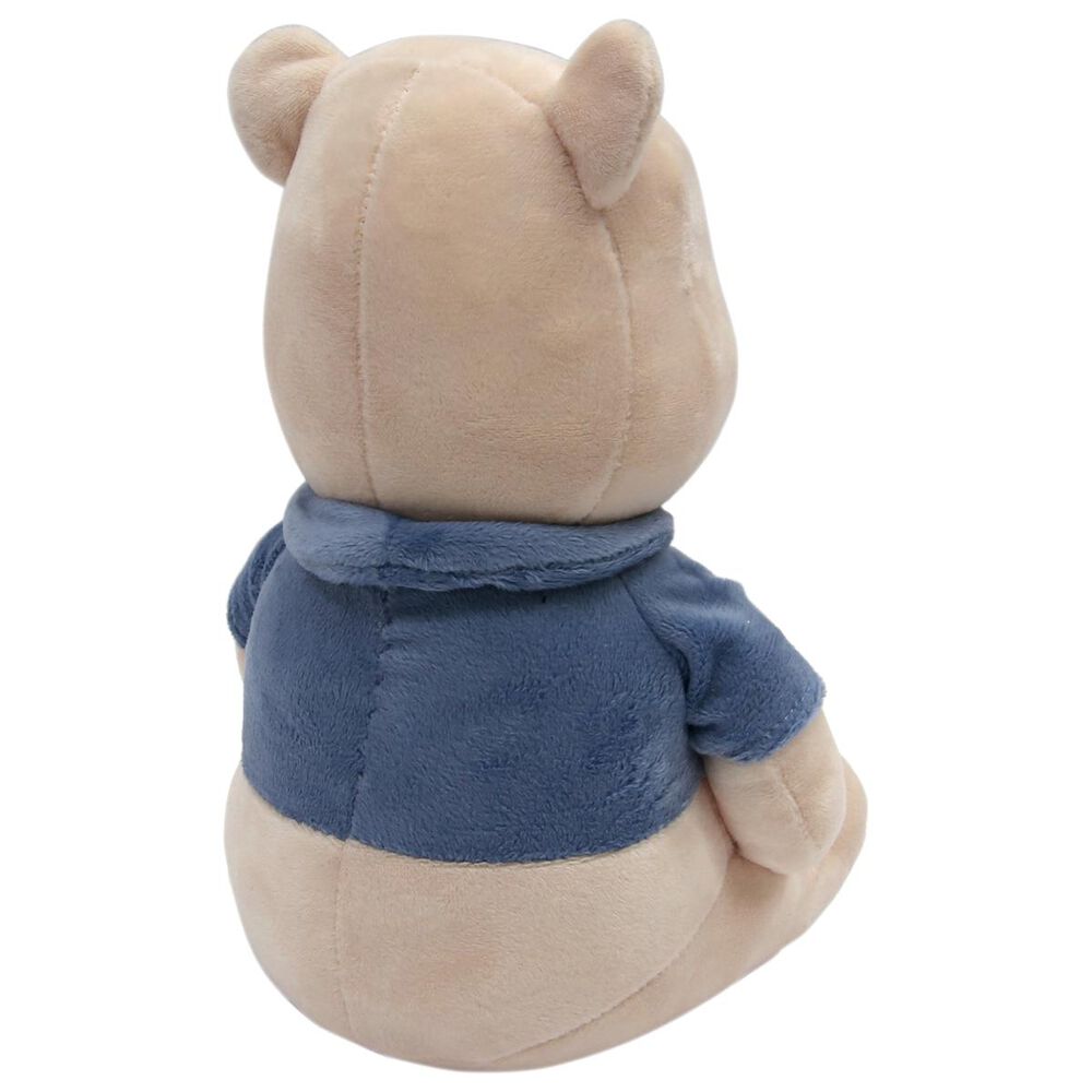 Lambs and Ivy Plush Winnie The Pooh in Beige and Blue, , large