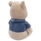 Lambs and Ivy Plush Winnie The Pooh in Beige and Blue, , large