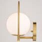 Vaxcel Bucktown 1-Light Wall Sconce in Natural Brass, , large