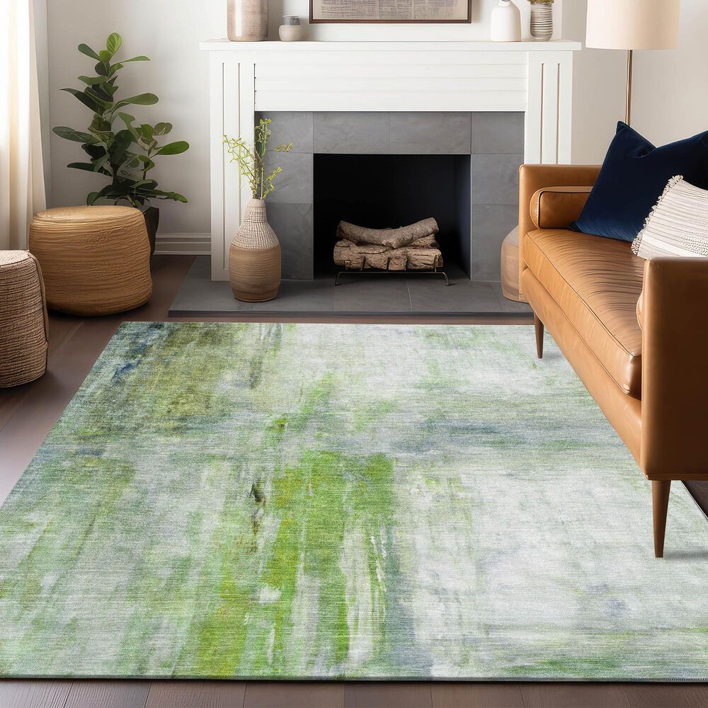 Dalyn Rug Company Ravenna RN2 8&#39; x 10&#39; Aloe Area Rug, , large