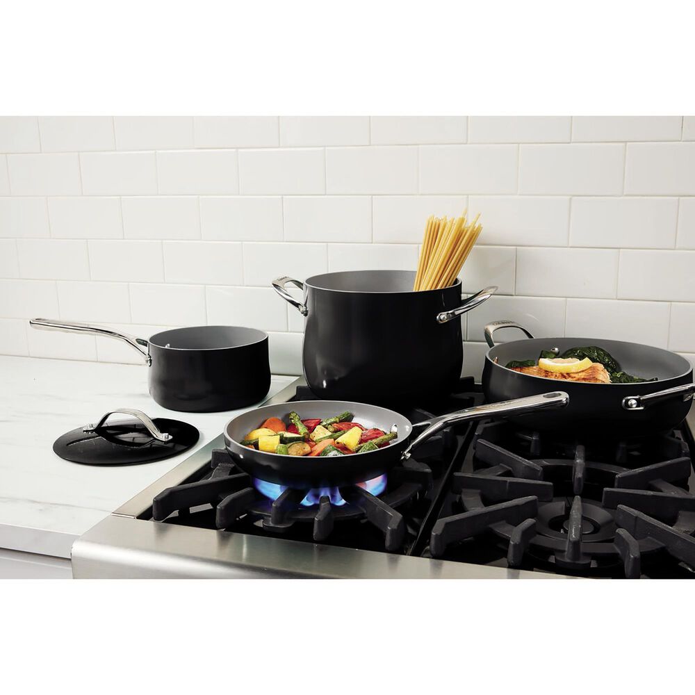 Cuisinart Culinary 12-Piece Cookware Set in Black, , large