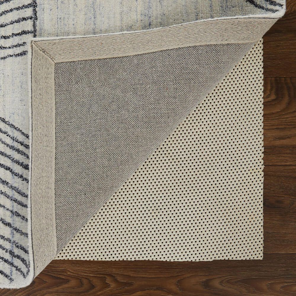Feizy Whitton 9&#39; x 12&#39; Ivory and Black Area Rug, , large