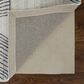 Feizy Whitton 9" x 12" Ivory and Black Area Rug, , large
