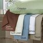 DreamFit Pima Cotton Queen Sheet Set in White, , large