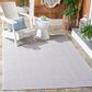 Safavieh Martha Stewart Cyprus 4"5" x 6"5" Blue and Creme Area Rug, , large