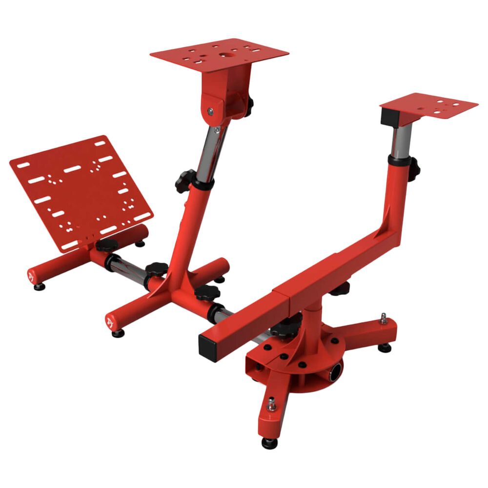 Arozzi Velocita Universal Racing Simulator Stand, Compatible with Most Simulator Setups, Collapsible, Portable - Red, , large