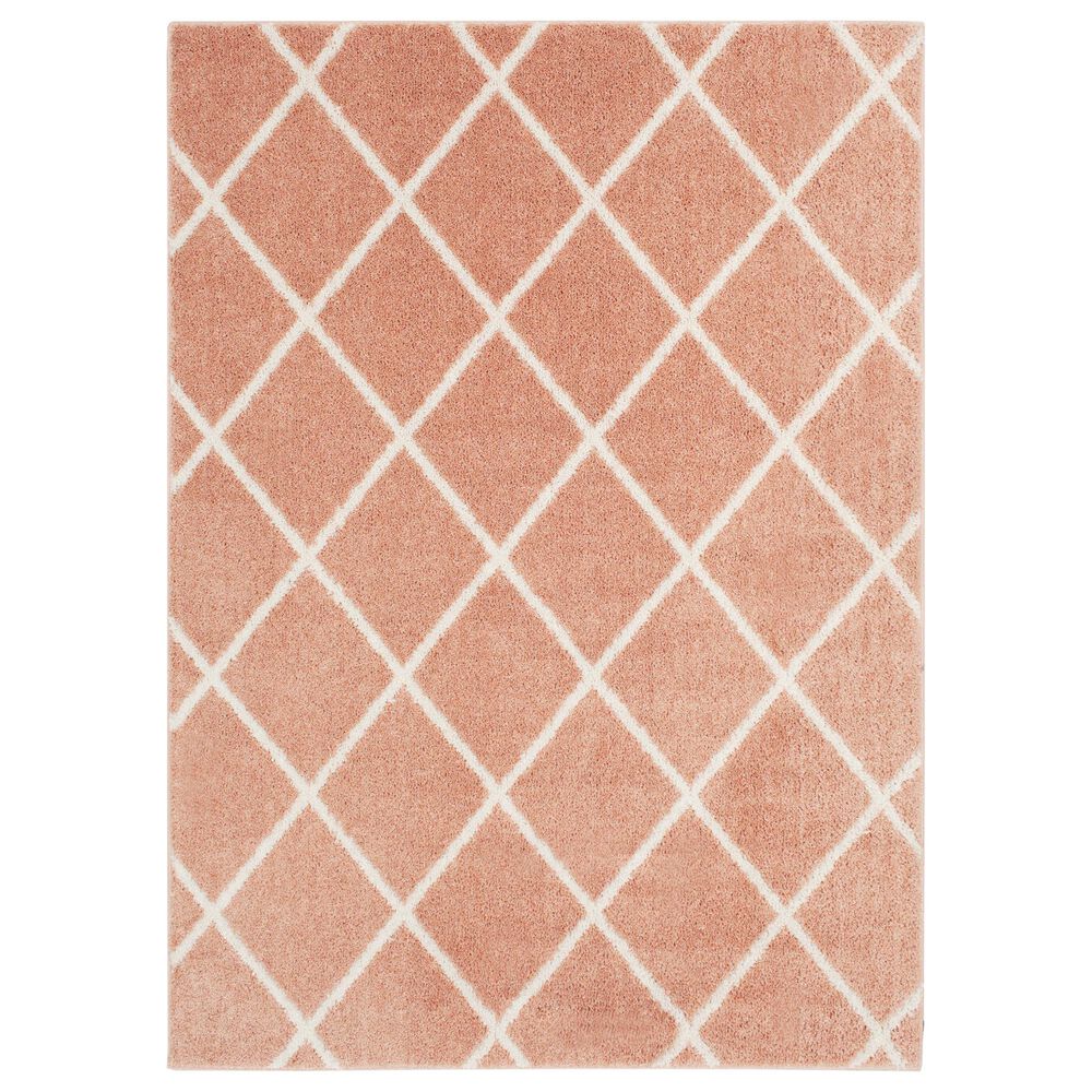 Central Oriental Salinas Brampton 5" x 7" Quartz and Buff Area Rug, , large