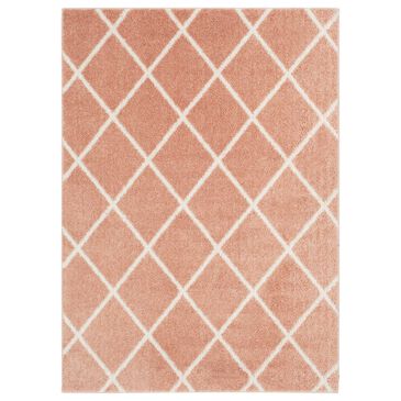 Central Oriental Salinas Brampton 5" x 7" Quartz and Buff Area Rug, , large