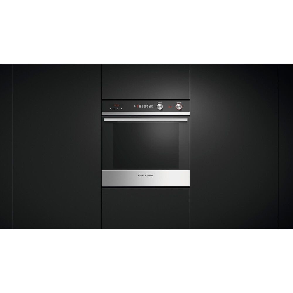 Fisher and Paykel 24" Builtin Oven with 11 Function in Stainless Steel Nebraska Furniture Mart