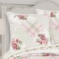 J. Queen New York Bungalow 26" Square Euro Pillow Sham in Rose, , large