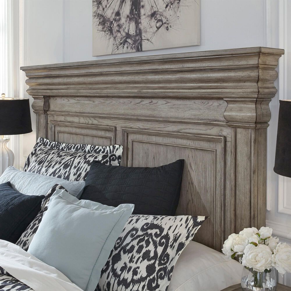 Chapel Hill Madison Ridge 5-Piece King Storage Bedroom Set in Bluff Gray, , large