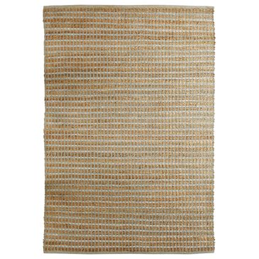 L&R Resources Natural Fiber Geometric 5" x 7"9" Gray Area Rug, , large