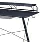 Rta Products Llc Carbon Computer Gaming Desk with Shelving in Black, , large